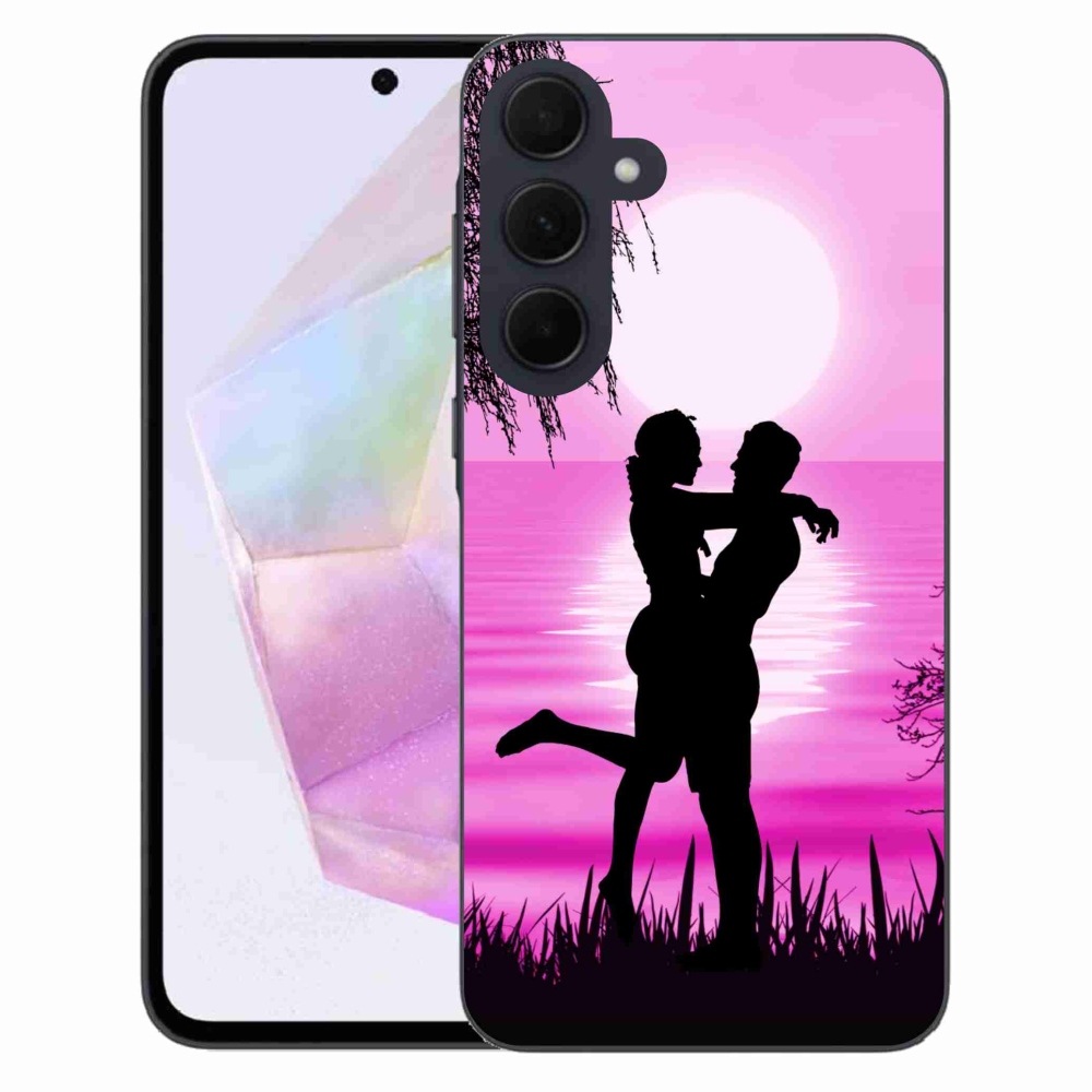 Gél tok mmCase a Samsung Galaxy A35 5G készülékhez - naplemente