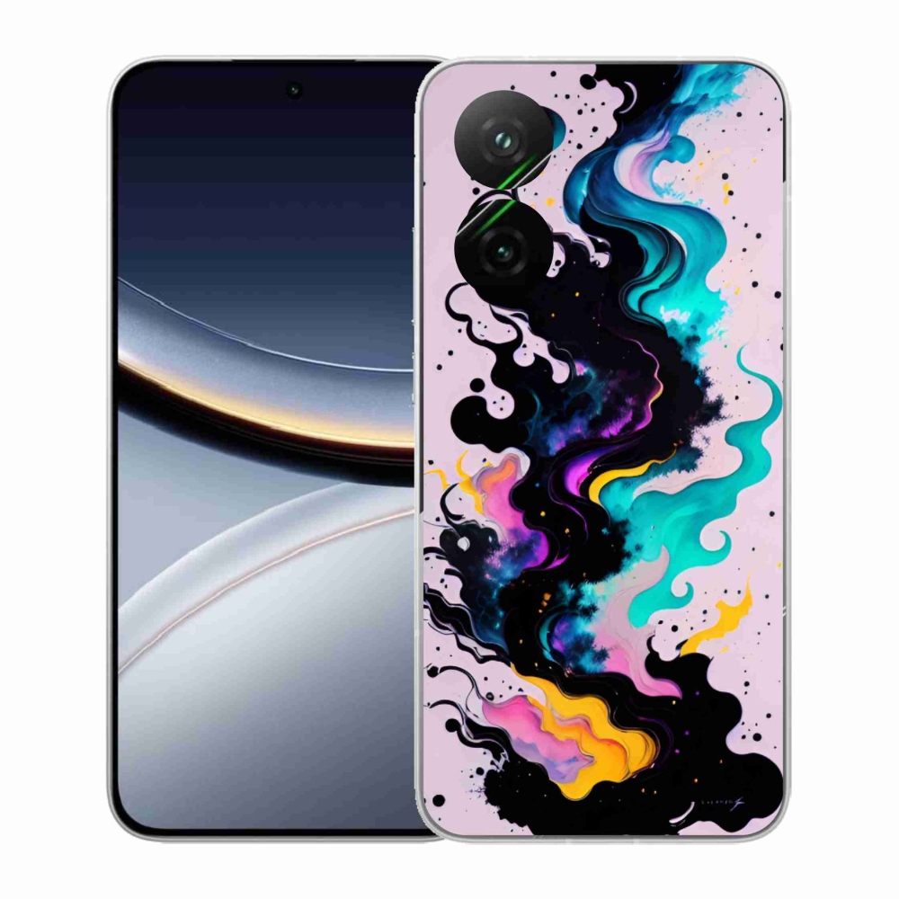 Gél borítás mmCase a Xiaomi Poco F7 5G számára - absztrakt motívum 4