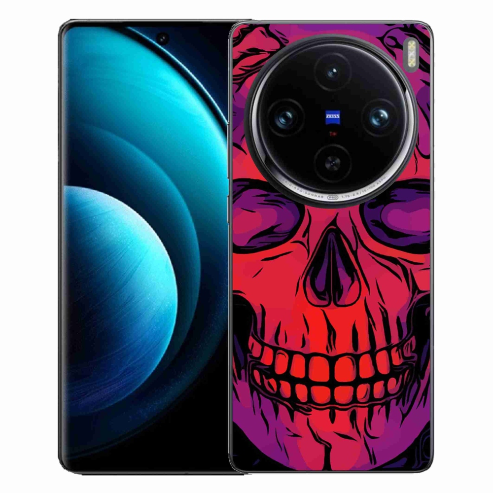 Gél tok mmCase a Vivo X100 Pro 5G készülékhez - koponya