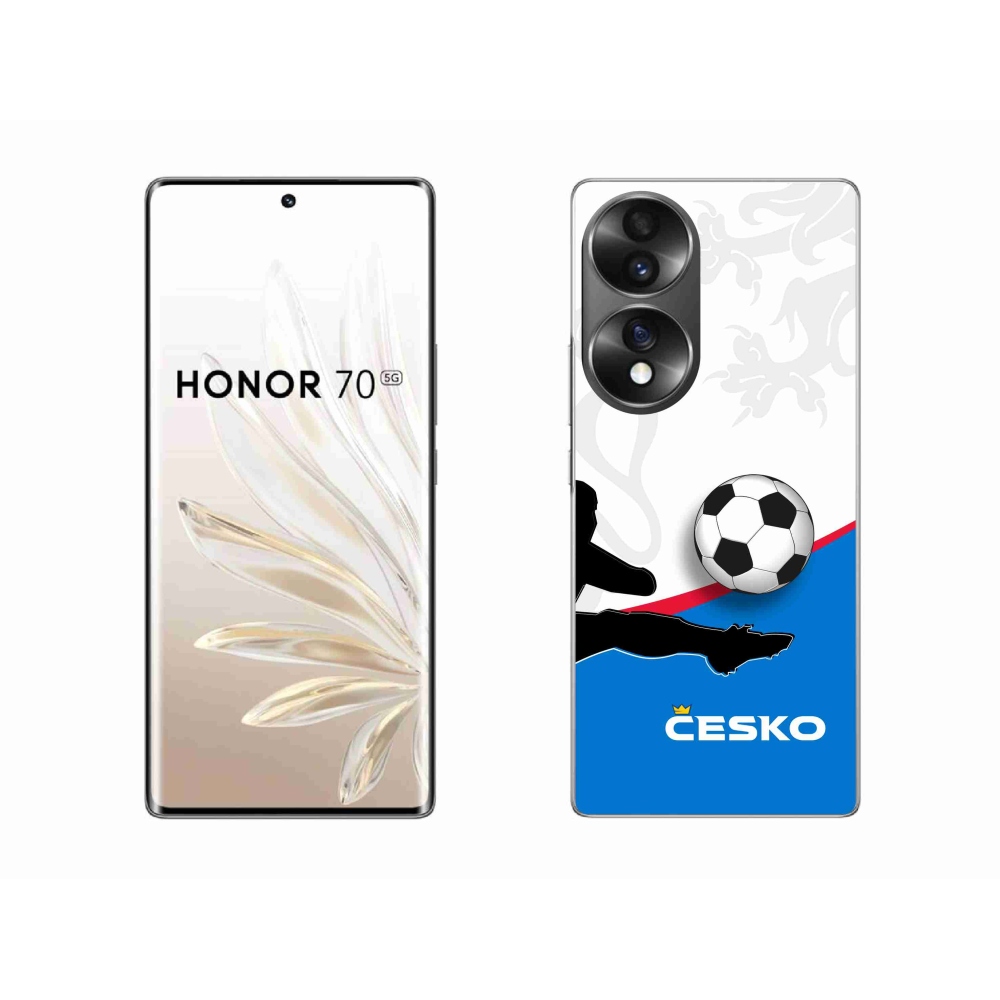 Gél borítás mmCase for Honor 70 - futball Csehország 3