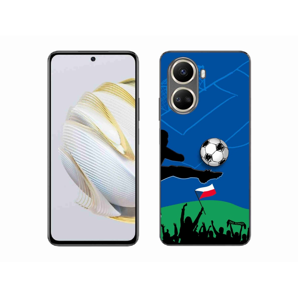 Gél borítás mmCase a Huawei Nova 10 SE-n - futballszurkolók