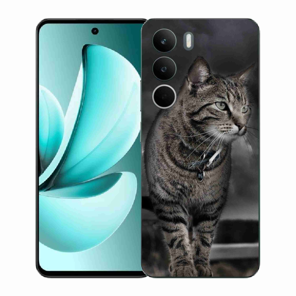 Zselés borítás mmCase a Realme C71 készülékhez - macska