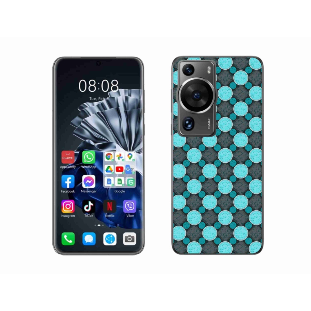 Gél borítás mmCase a Huawei P60 Pro számára - absztrakt motívum 14