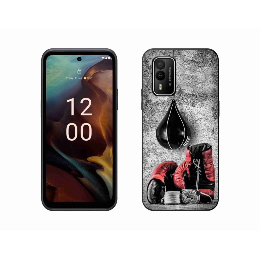 Zselés borítás mmCase a Nokia XR21 készülékhez - bokszzsák és kesztyűk