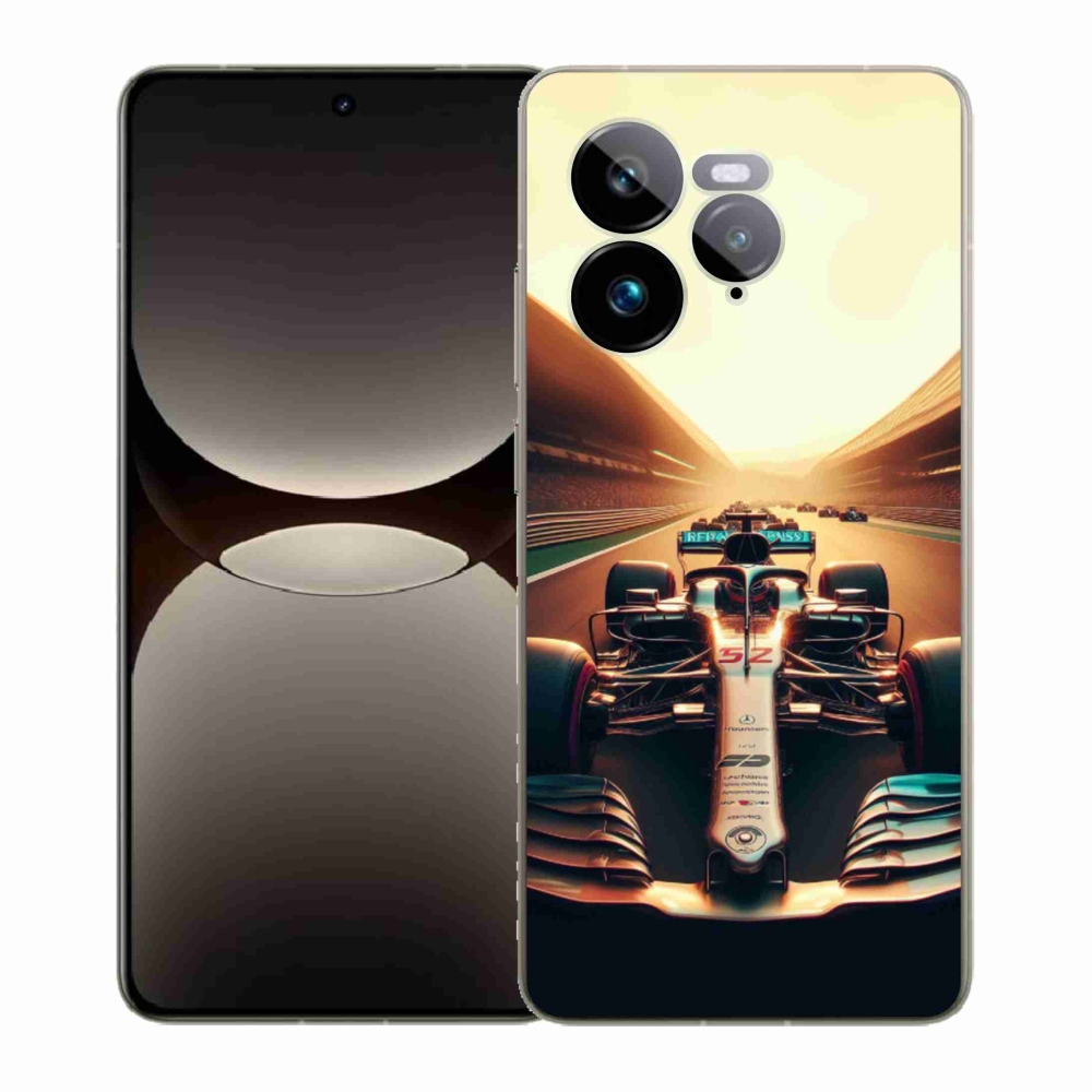 Zselés borítás mmCase a Realme GT 7 Pro 5G számára - formula 1