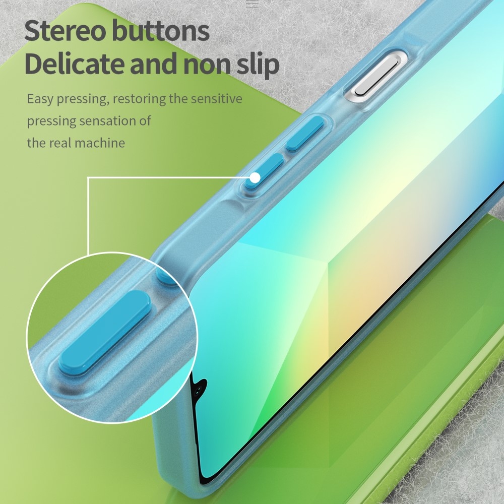 Candys matt zselés tok Samsung Galaxy A06 4G - világoskék színben