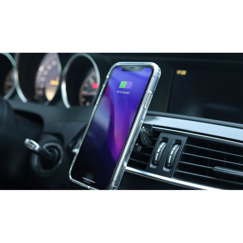 Swissten mágneses ventilátortartó 15W vezeték nélküli töltéssel és MagSafe-vel