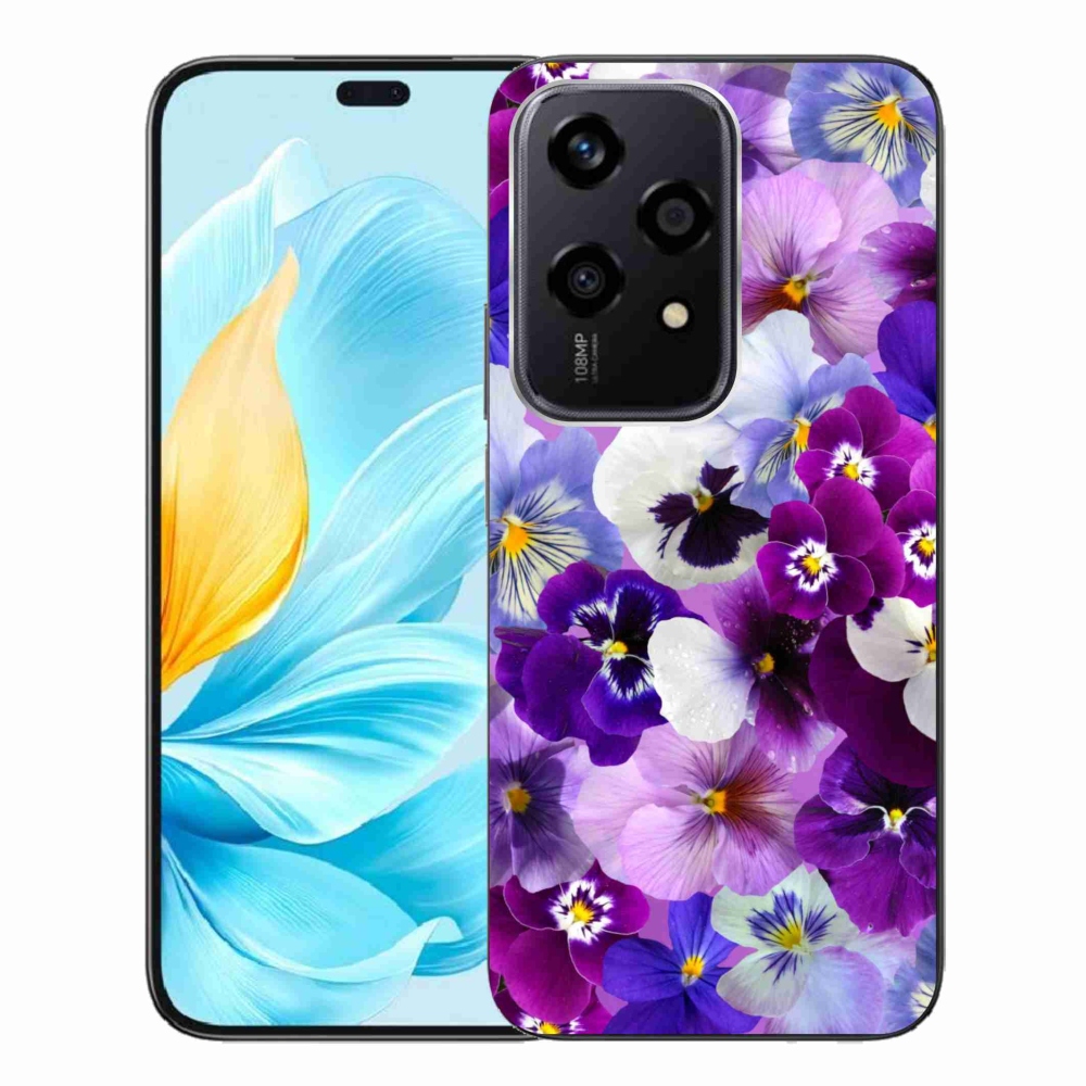 Zselés borító mmCase a Honor 200 Lite 5G számára - virág 9