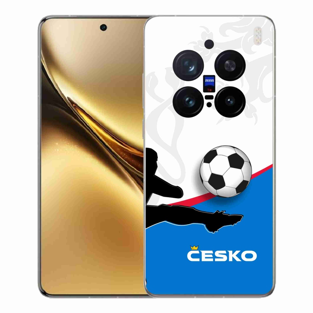 Gél borítás mmCase a Vivo X200 Pro 5G - futball Csehország 3