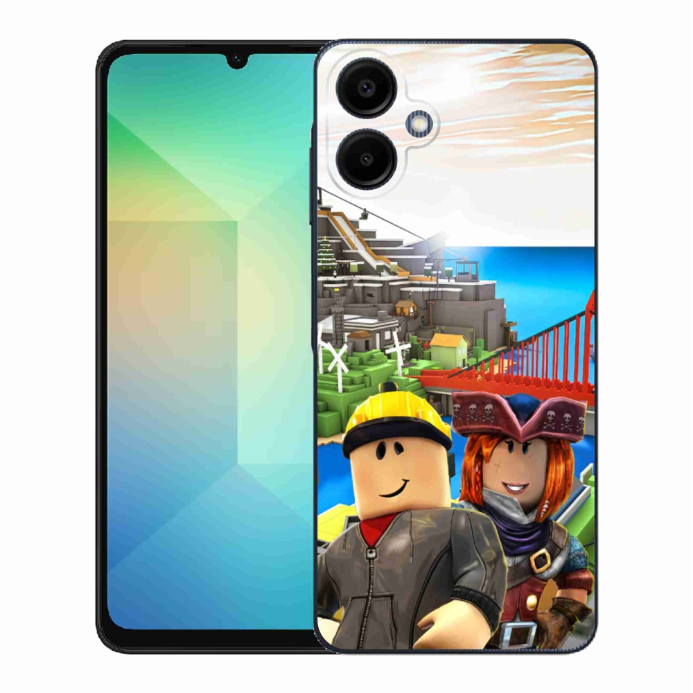 Zselés borítás mmCase Samsung Galaxy A06 4G - roblox 1