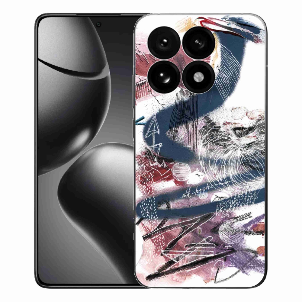 Gél borítás mmCase a Xiaomi 15T számára - absztrakt motívum 28