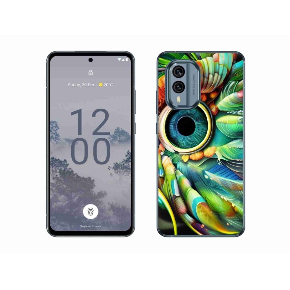 Zselés borítás mmCase a Nokia X30 5G készülékhez - absztrakt motívum 18