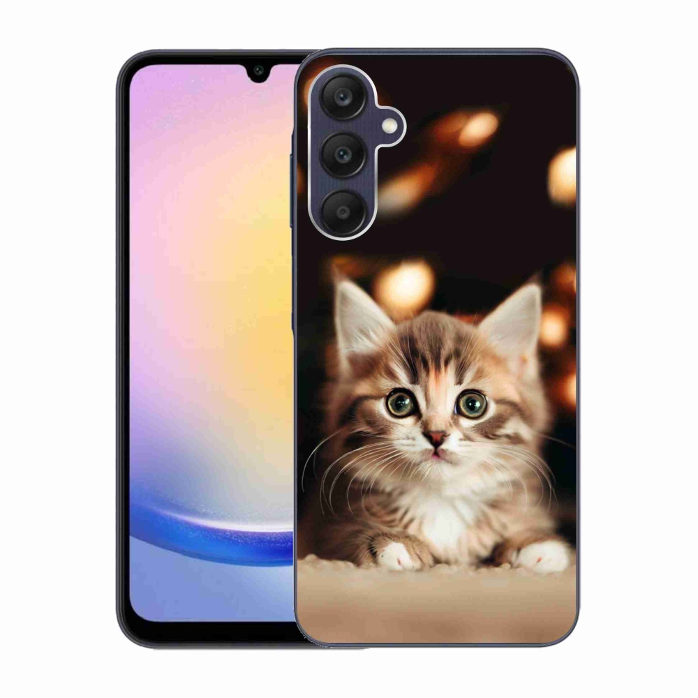 Gél borítás mmCase Samsung Galaxy A25 5G - aranyos cica 2