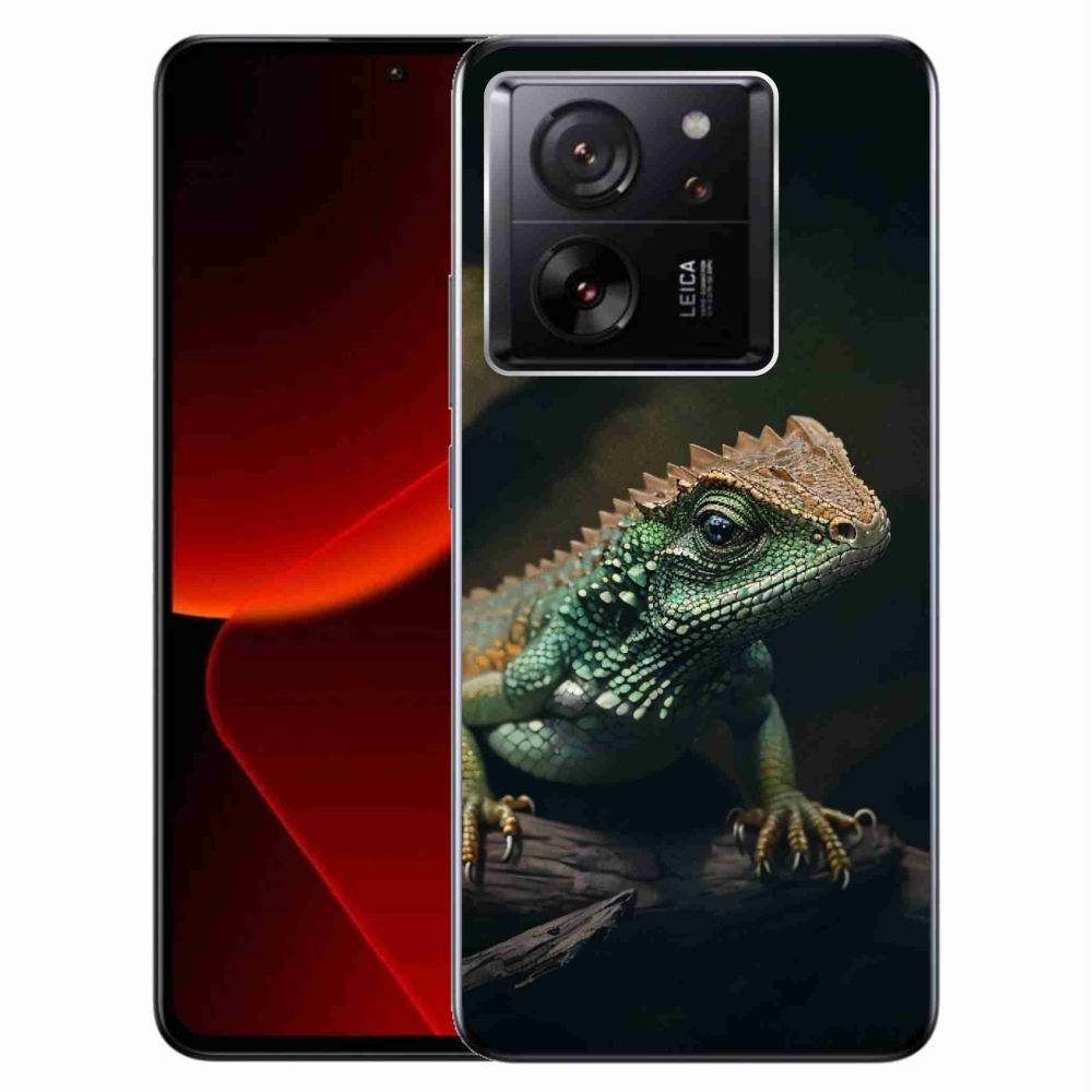 Zselés borítás mmCase a Xiaomi 13T/13T Pro készülékhez - gyík