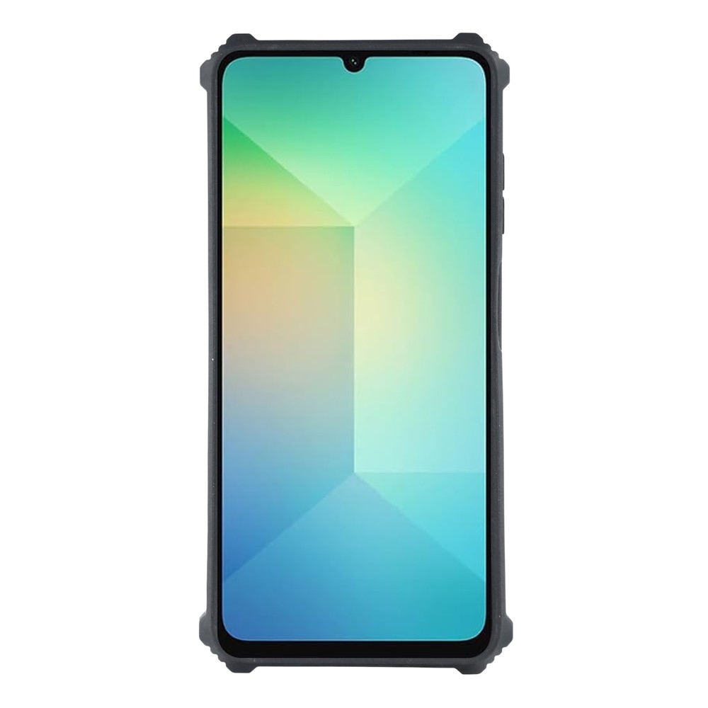 Camouflage tartós borító Samsung Galaxy A07 4G készülékhez - fekete