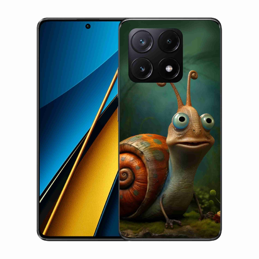 Gél borítás mmCase a Xiaomi Poco X6 Pro 5G-hez - csiga