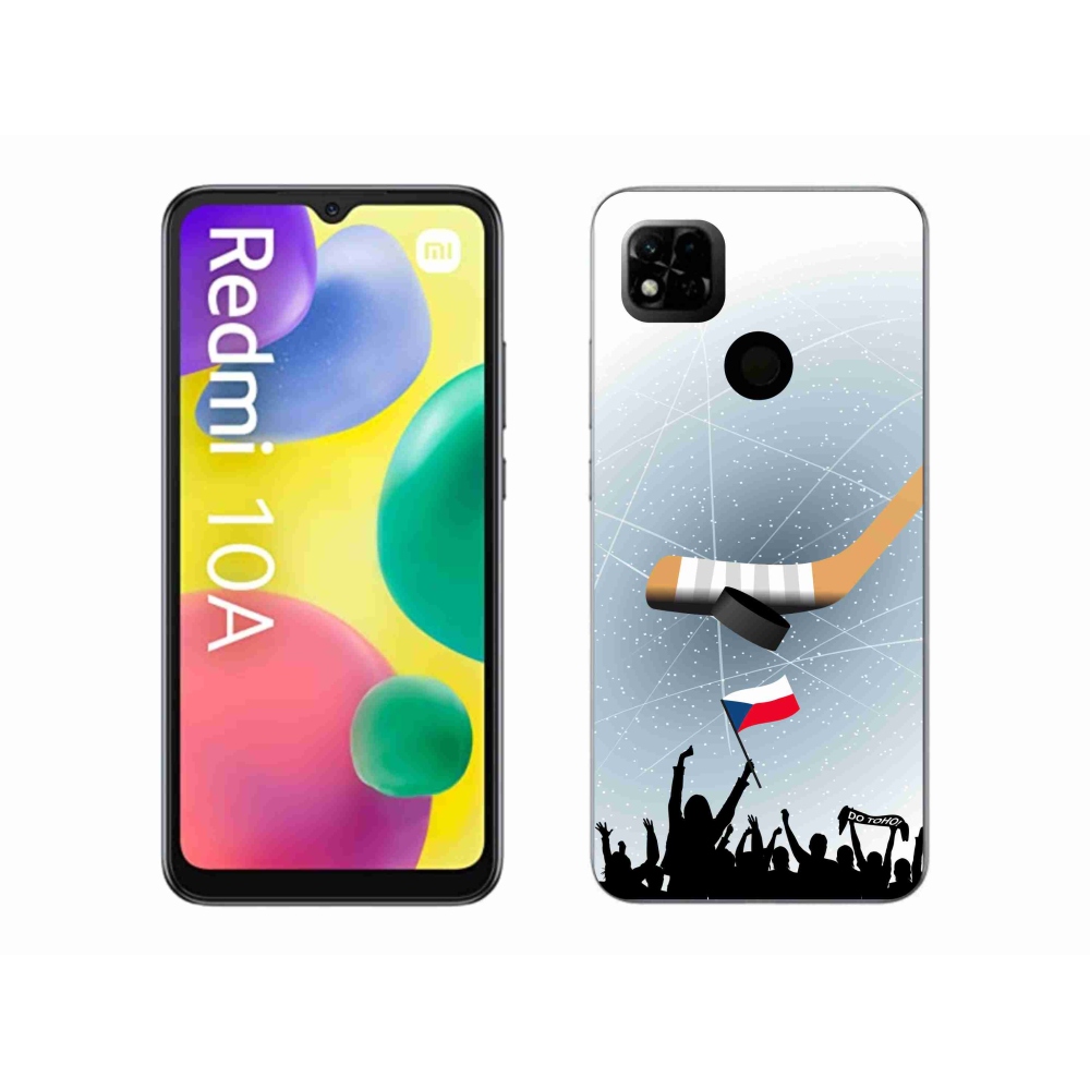 Gél borítás mmCase a Xiaomi Redmi 10A számára - hoki szurkolóknak
