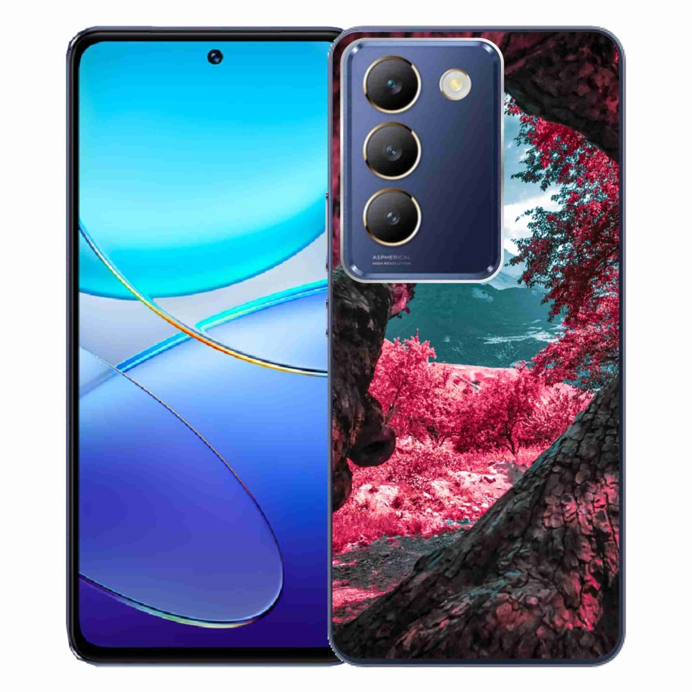 Gél borítás mmCase a Vivo V40 SE 4G/5G készülékhez - hegyi kilátás