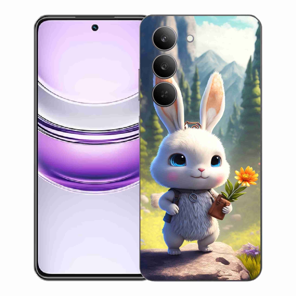 Gél borítás mmCase a Realme 14x 5G készülékhez - aranyos nyuszi