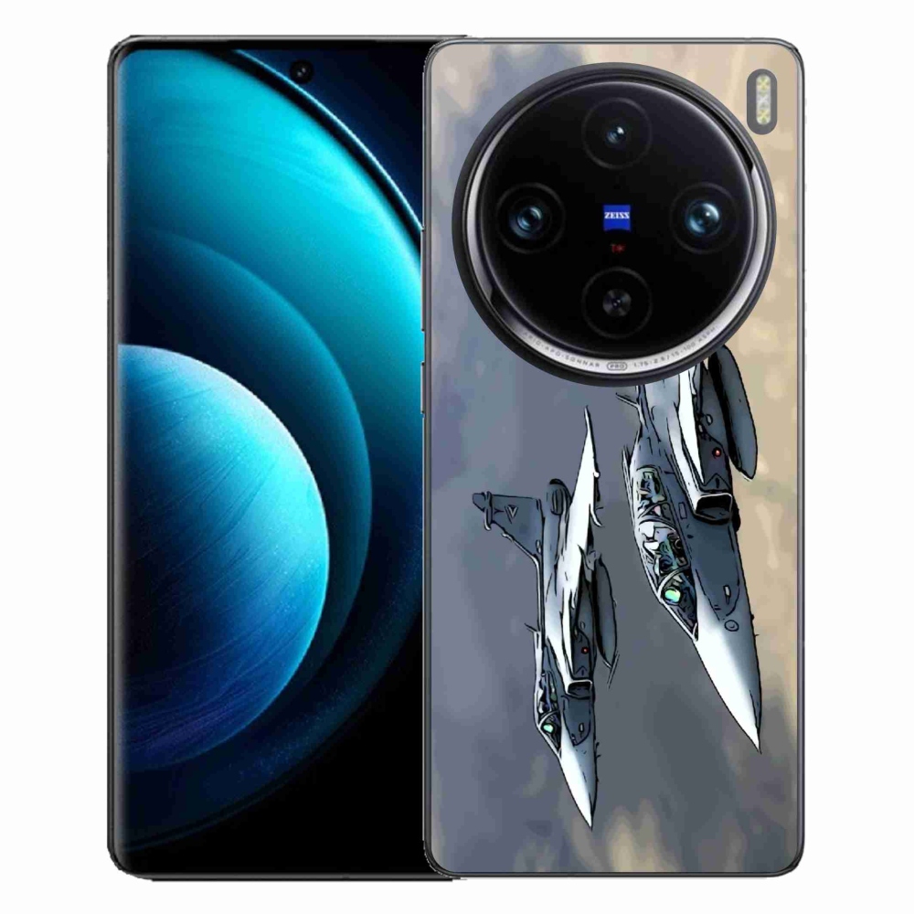 Zselés borítás mmCase a Vivo X100 Pro 5G-hez - vadászrepülők