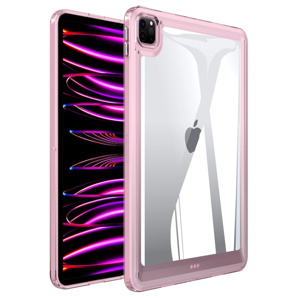 Zselés tok fix hátlappal iPad Pro 11 (2020/21/22) - rózsaszín