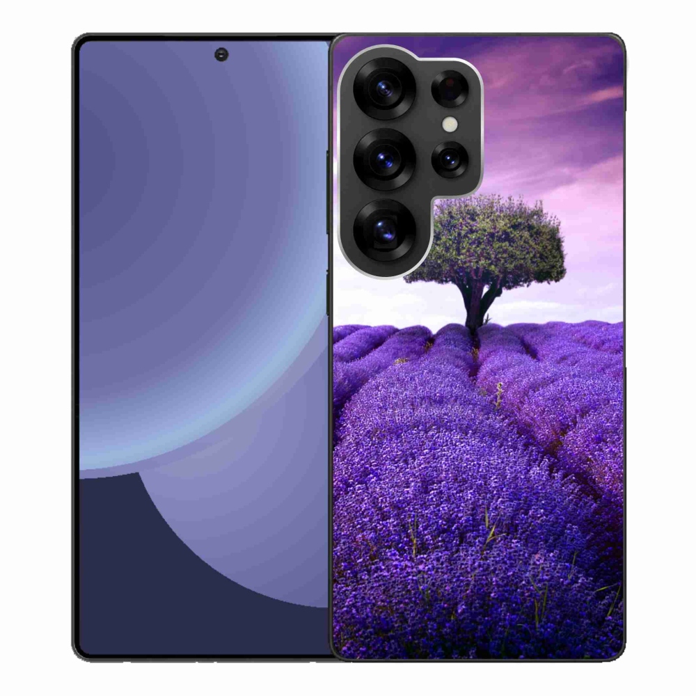 Gél védőhuzat mmCase Samsung Galaxy S25 Ultra készülékhez - levendula rét