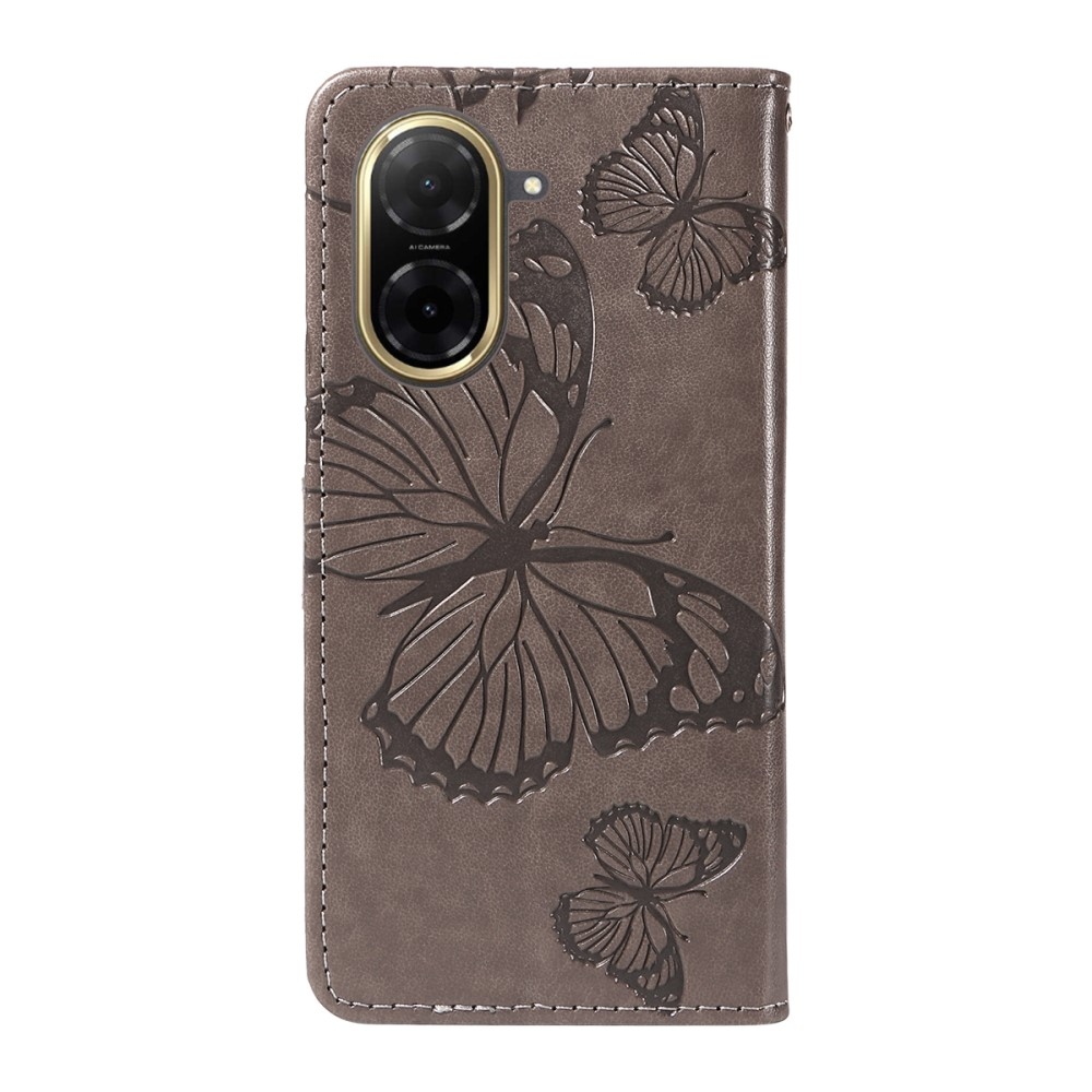 Nagy pillangó könyv tok Xiaomi Redmi A5 (171,7x77,8x8,3mm) - szürke