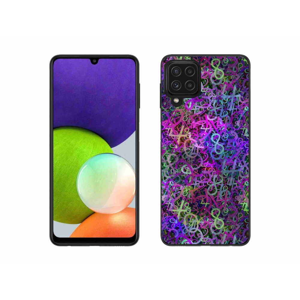 Gél borítás mmCase Samsung Galaxy A22 4G - absztrakt motívum 25