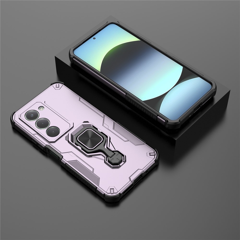 Gyűrűálló borítás a Xiaomi Redmi 15 5G (169mm) készülékhez - lila