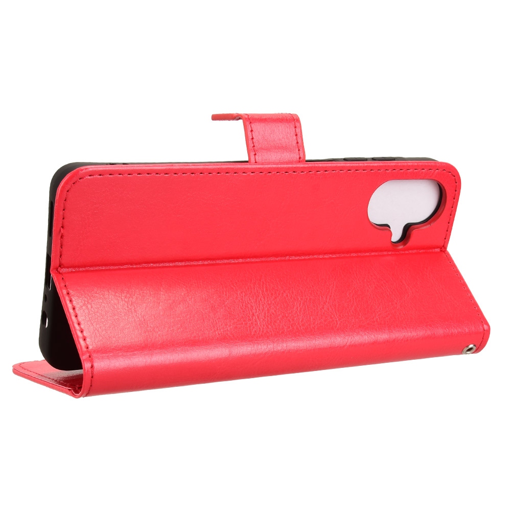 Őrült könyves tok Samsung Galaxy A07 4G - piros