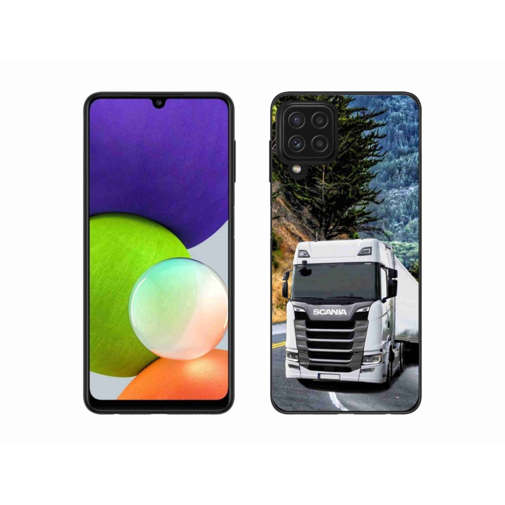 Zselés borítás mmCase Samsung Galaxy A22 4G - teherautó 1