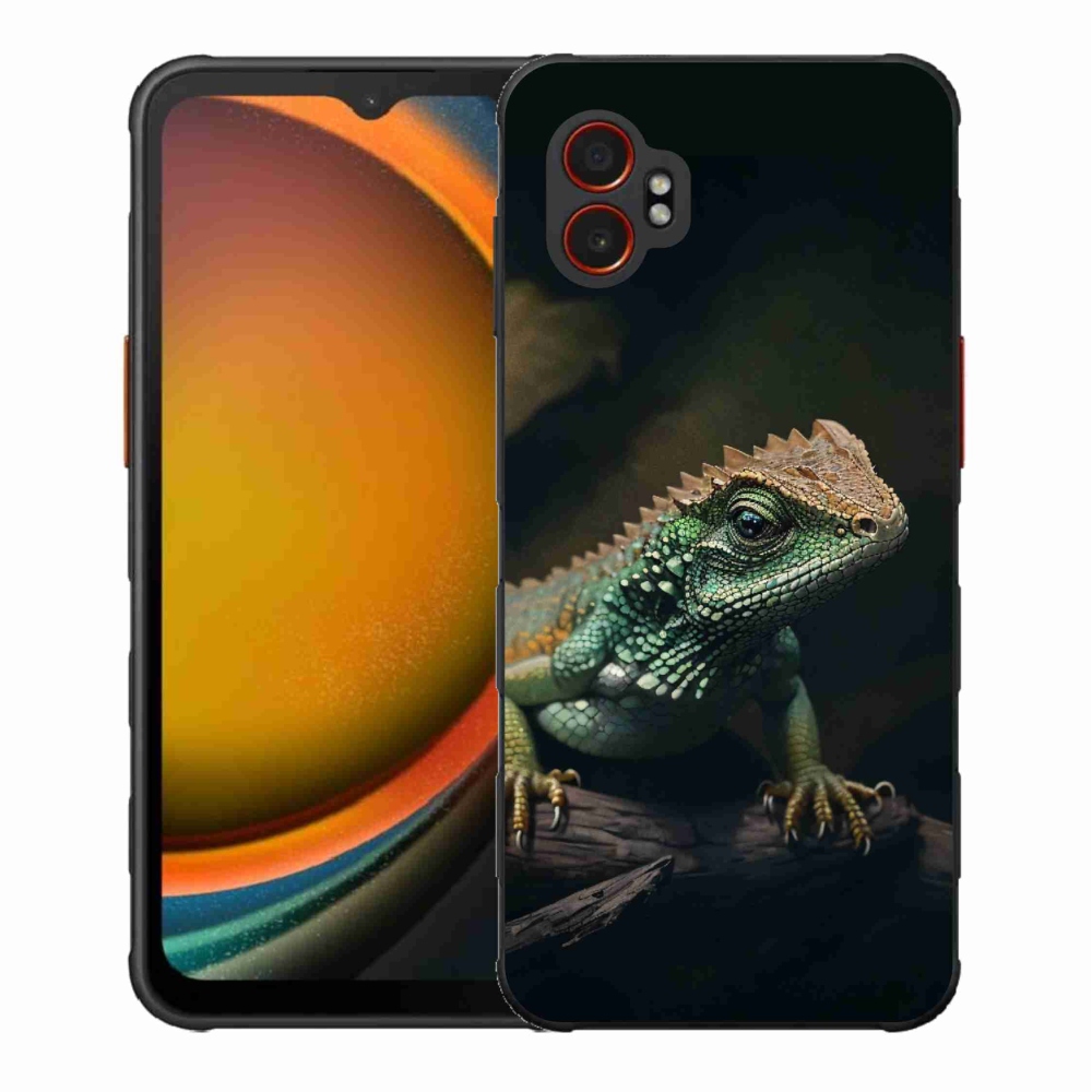 Gél borítás mmCase Samsung Galaxy Xcover 7 Pro készülékhez - gyík