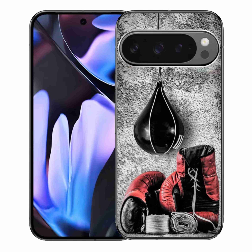 Zselés borítás mmCase a Google Pixel 9 Pro XL számára - bokszzsák és kesztyűk