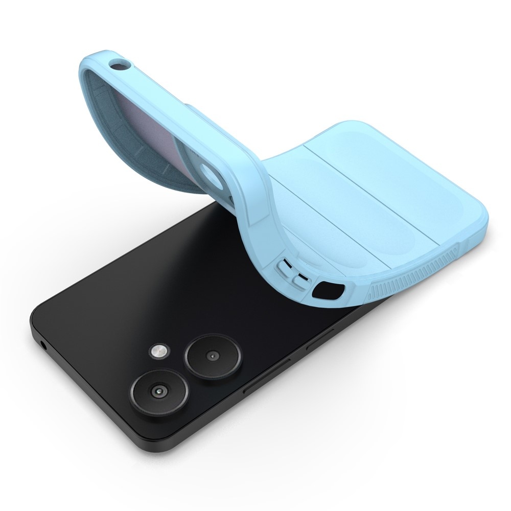 Rugg tartós zselés tok Xiaomi Redmi 13C 5G - világoskék színben