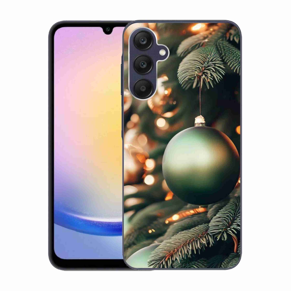 Gél borítás mmCase Samsung Galaxy A25 5G - karácsonyi dekorációk 1