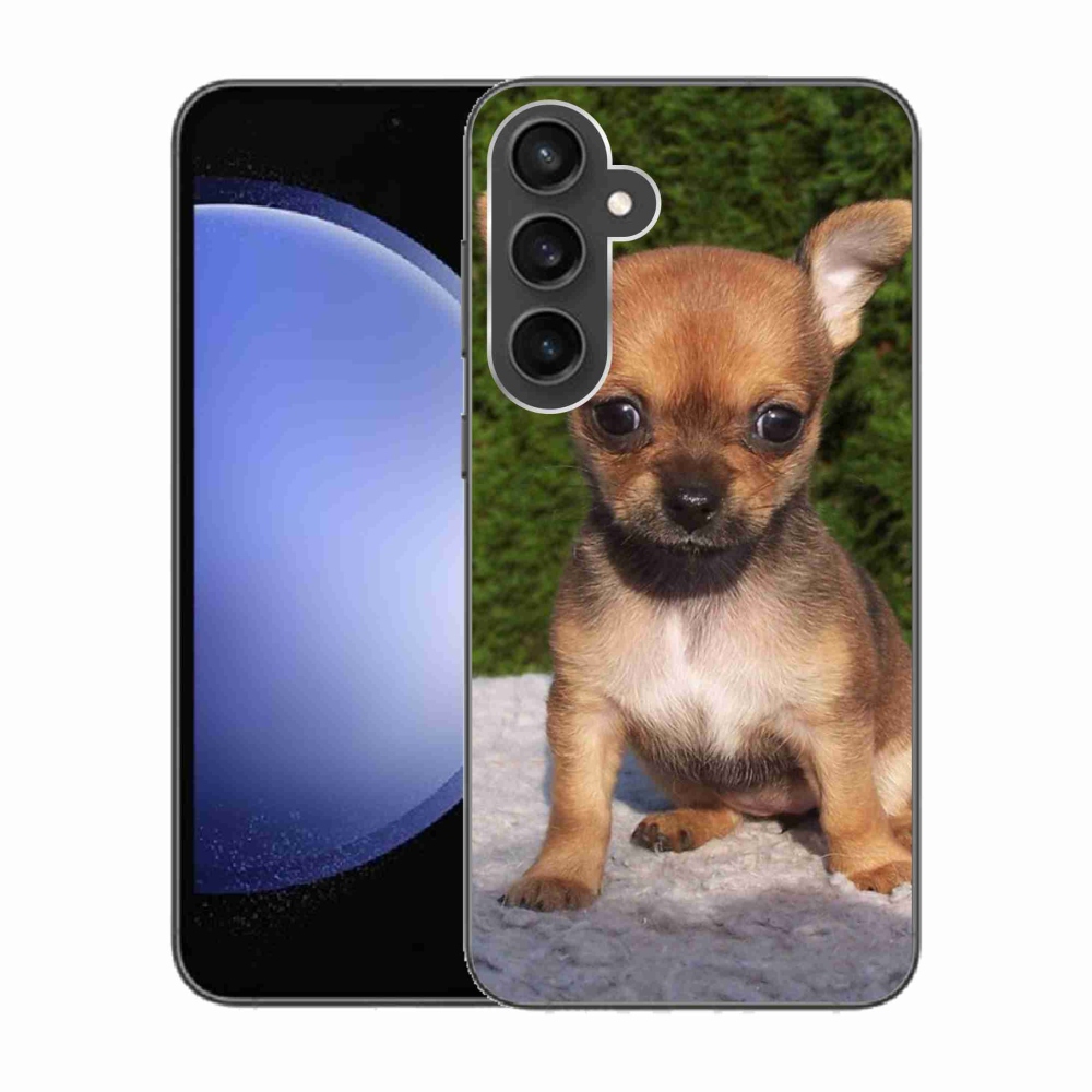 Gél tok mmCase a Samsung Galaxy S23 FE készülékhez - chihuahua 3