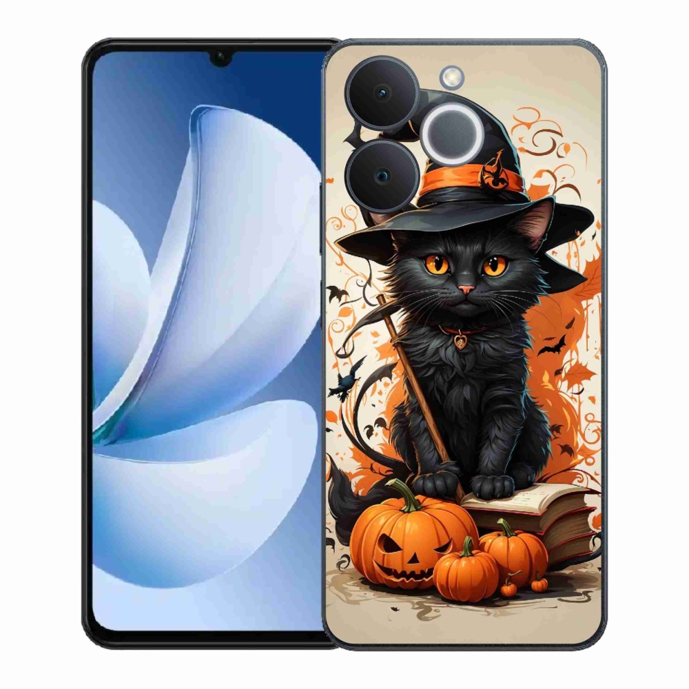 Zselés borítás mmCase a Realme Note 70T készülékhez - cat wizard