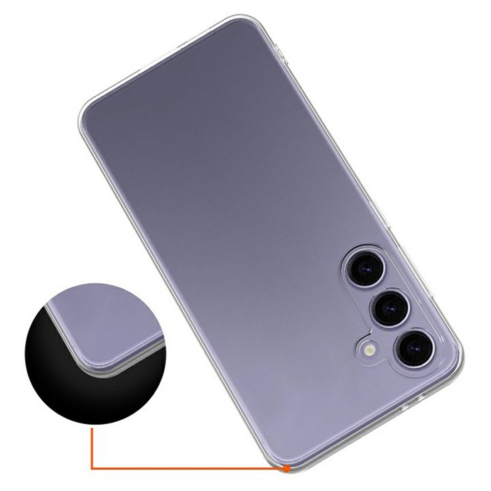 Átlátszó zselés tok Samsung Galaxy S25 FE - átlátszó