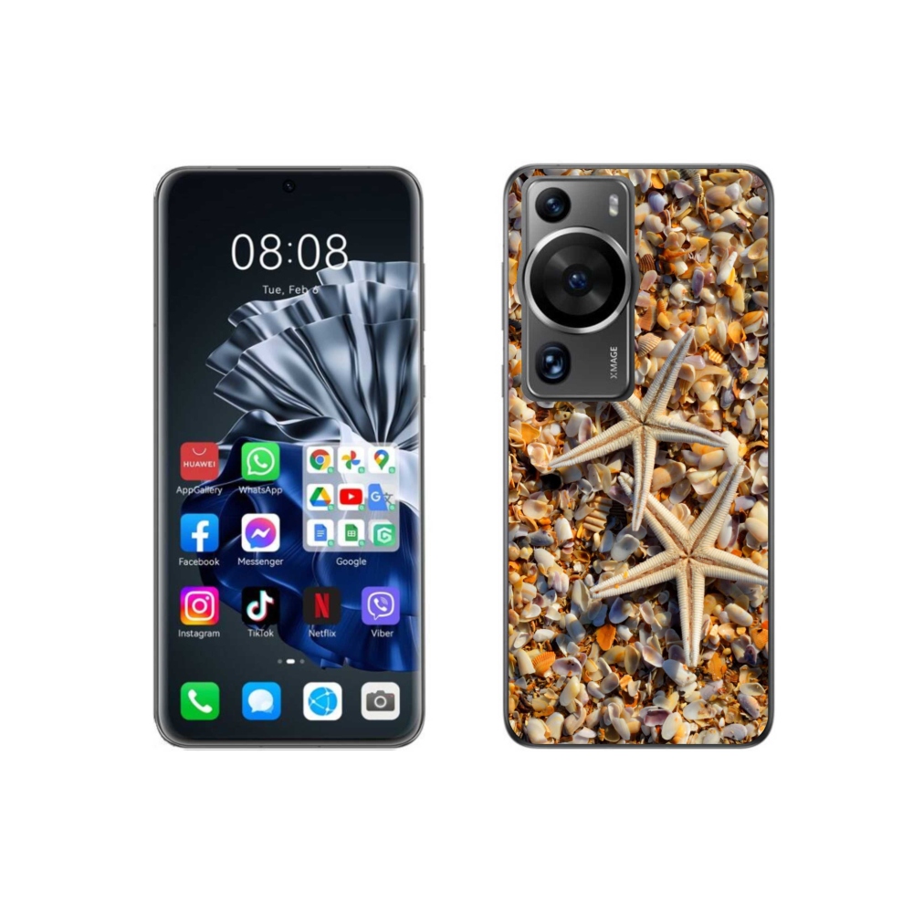 Gél borítás mmCase a Huawei P60 Pro készülékhez - tengeri csillag