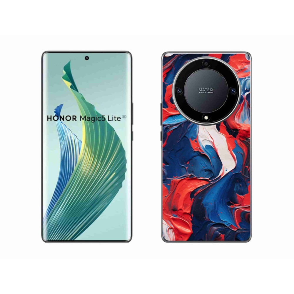 Gél borítás mmCase a Honor Magic 5 Lite 5G számára - absztrakt motívum 7