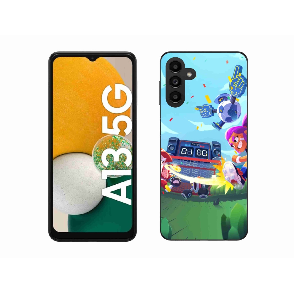 Gél borítás mmCase Samsung Galaxy A13 5G - verekedős csillagok 1