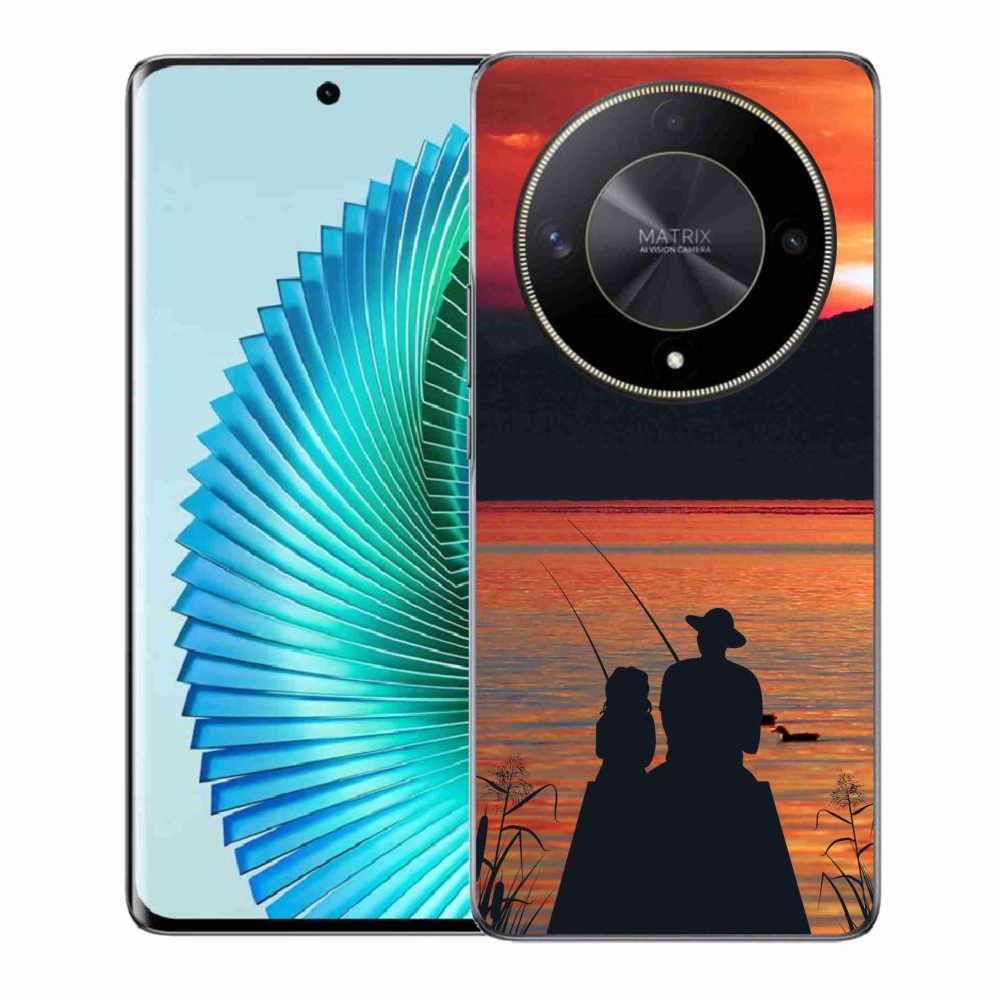 Gél borítás mmCase a Honor Magic 6 Lite 5G számára - halászat 3
