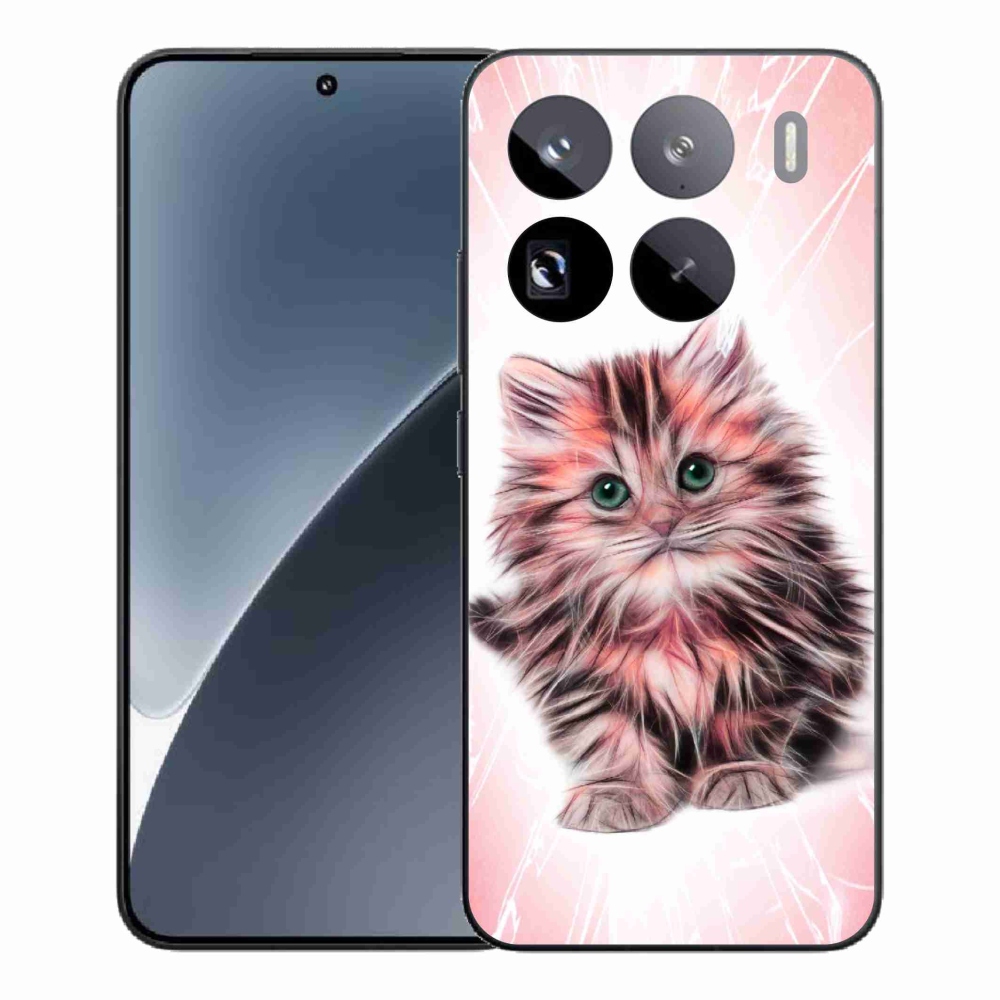 Gél borítás mmCase a Xiaomi 15 Pro számára - aranyos cica