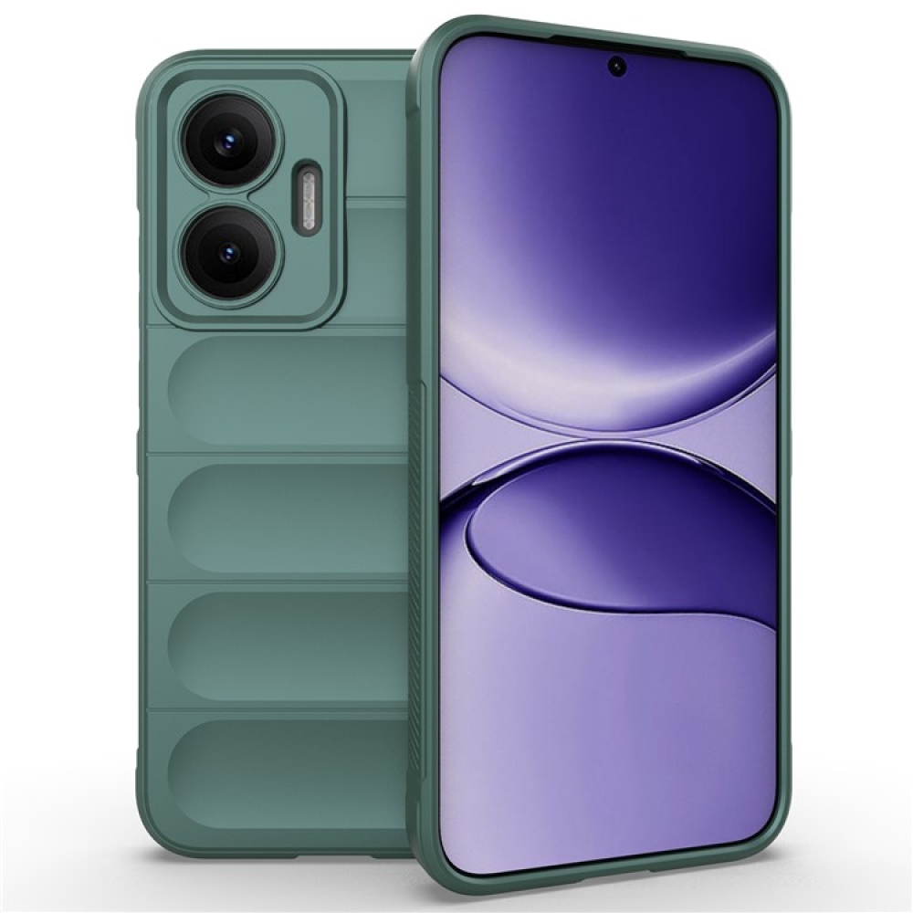 Rugg tartós zselés tok Xiaomi Poco F7 5G - zöld