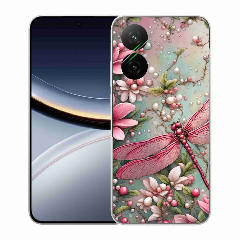 Gél borítás mmCase a Xiaomi Poco F7 5G számára - szitakötő