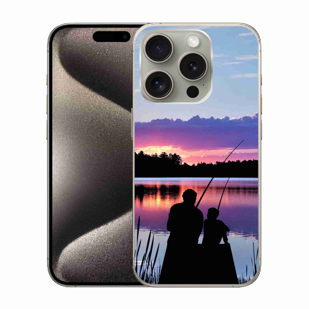 Gél védőburkolat mmCase iPhone 15 Pro készülékhez - Fishing 2