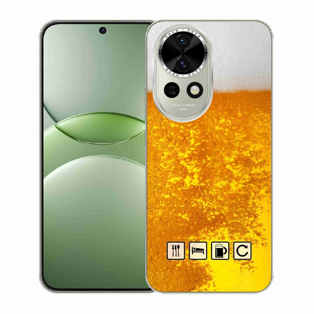 Gél borítás mmCase a Huawei Nova 13 5G számára - sör motívum 3
