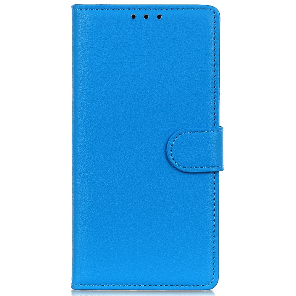 Litchie könyvtáska Honor X8b-hez - kék