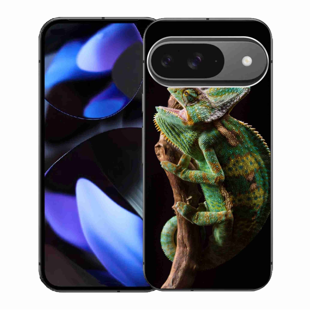 Zselés borítás mmCase a Google Pixel 9/9 Pro készülékhez - kaméleon