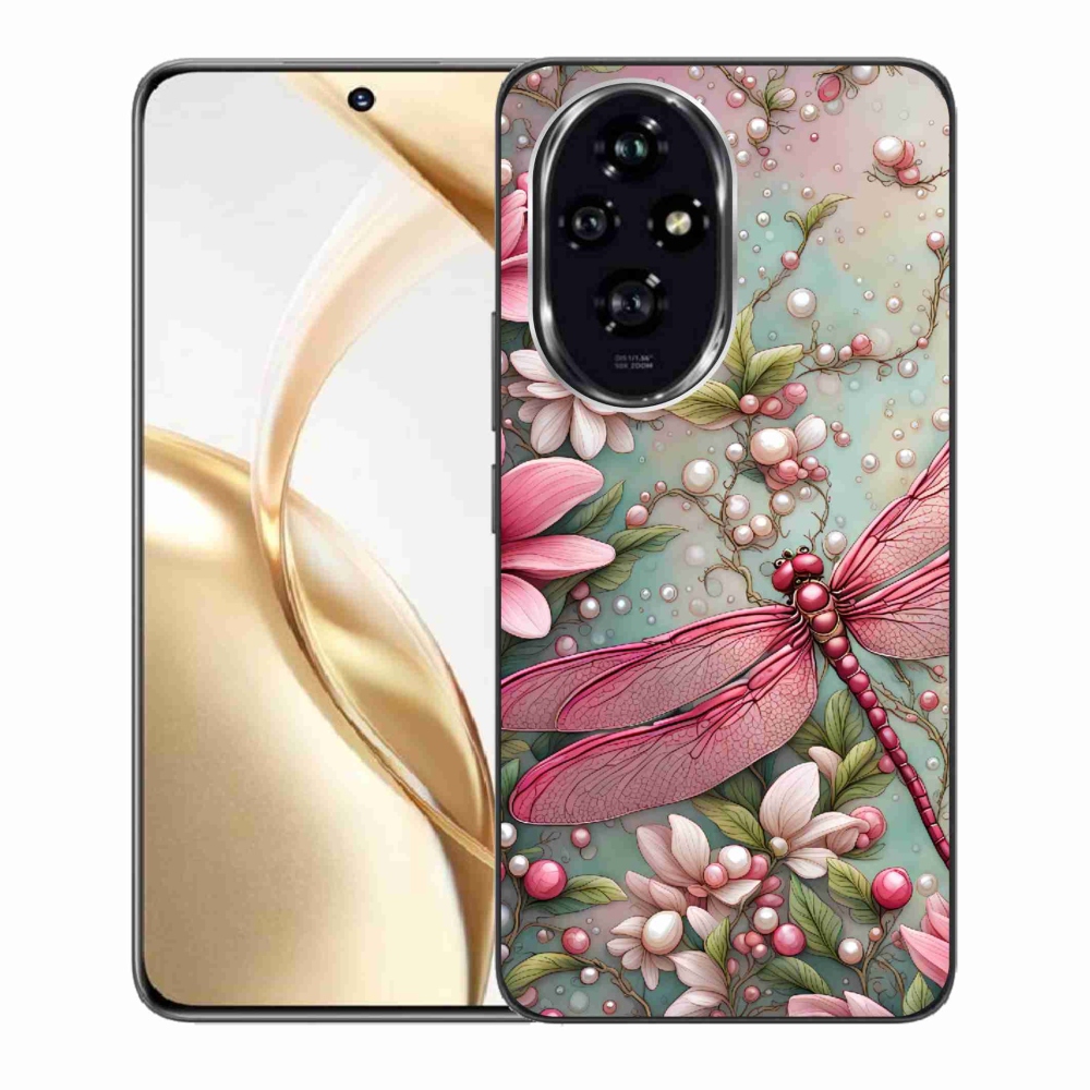 Zselés borítás mmCase a Honor 200 5G készülékhez - szitakötő